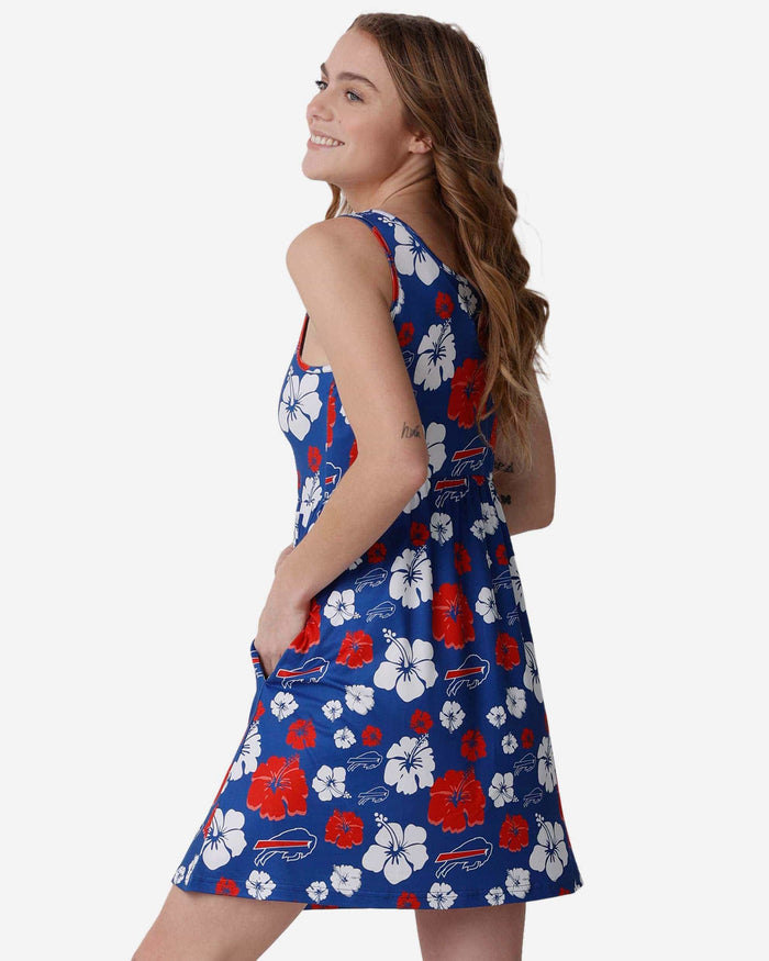 Buffalo Bills Womens Fan Favorite Floral Sundress FOCO - FOCO.com