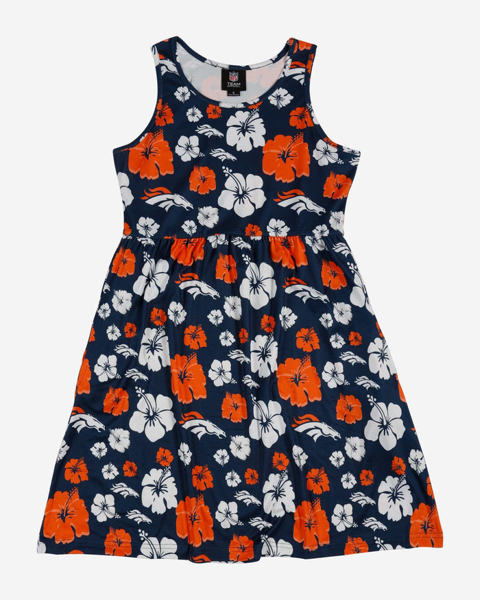 Denver Broncos Womens Fan Favorite Floral Sundress FOCO - FOCO.com