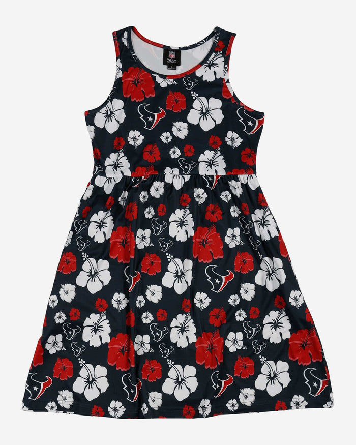 Houston Texans Womens Fan Favorite Floral Sundress FOCO - FOCO.com