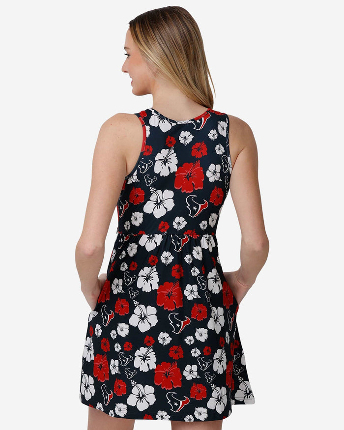 Houston Texans Womens Fan Favorite Floral Sundress FOCO - FOCO.com