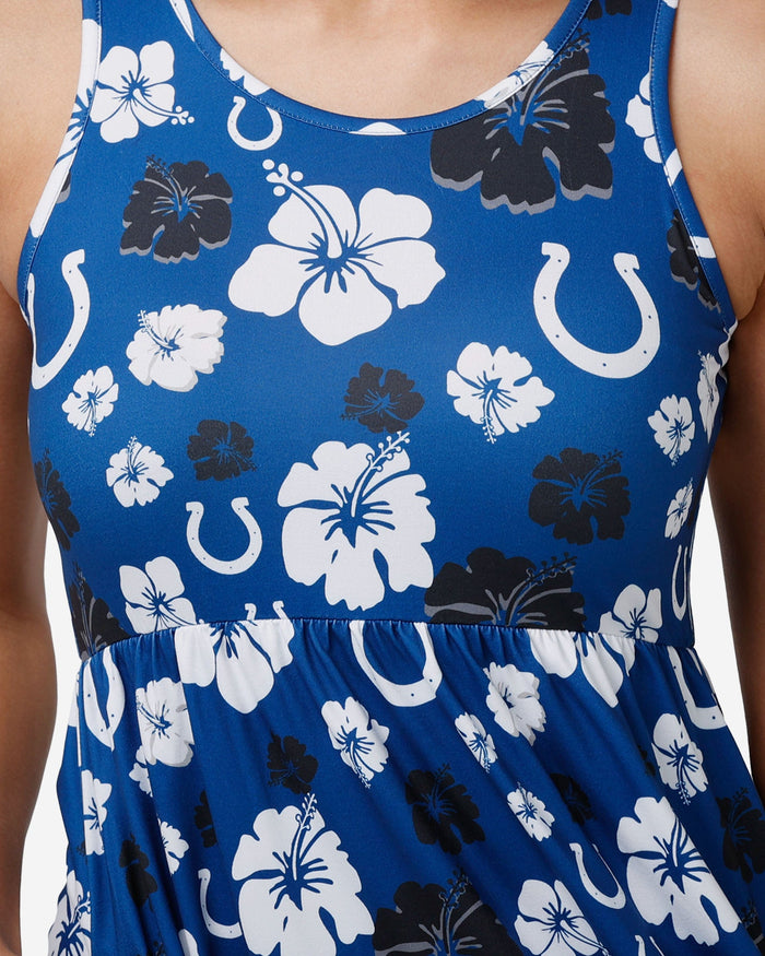 Indianapolis Colts Womens Fan Favorite Floral Sundress FOCO - FOCO.com