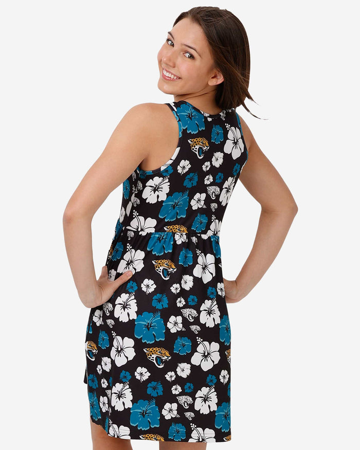 Jacksonville Jaguars Womens Fan Favorite Floral Sundress FOCO - FOCO.com