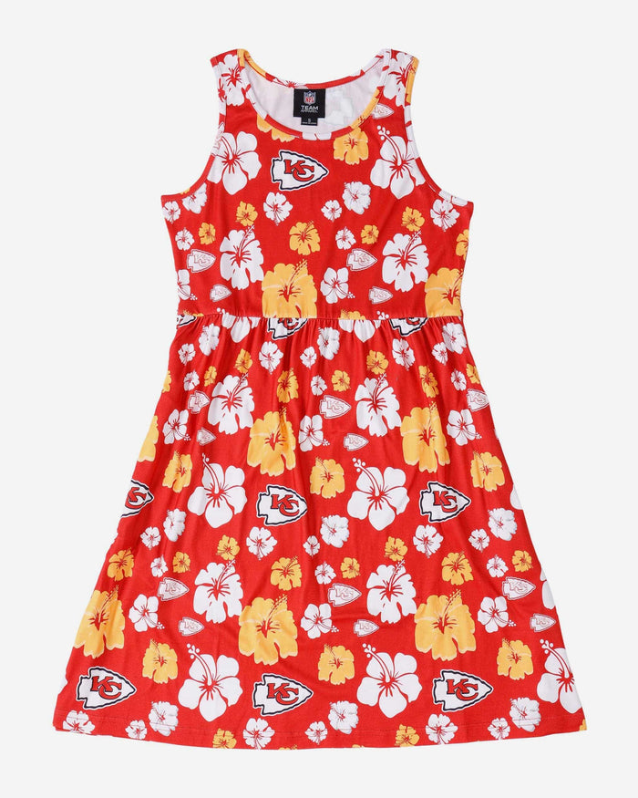 Kansas City Chiefs Womens Fan Favorite Floral Sundress FOCO - FOCO.com