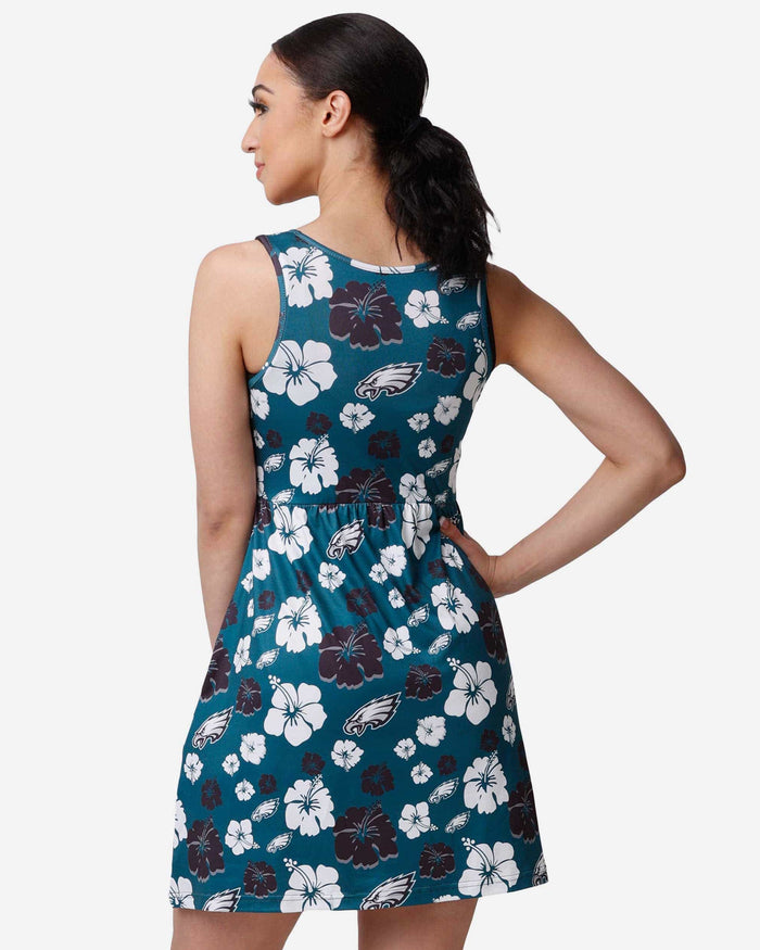 Philadelphia Eagles Womens Fan Favorite Floral Sundress FOCO - FOCO.com