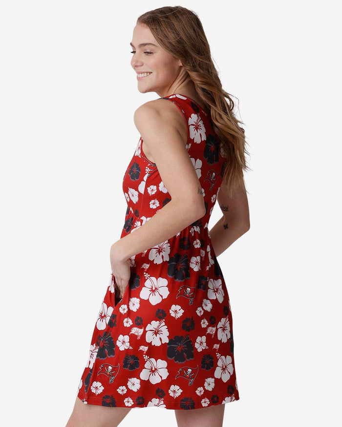 Tampa Bay Buccaneers Womens Fan Favorite Floral Sundress FOCO - FOCO.com