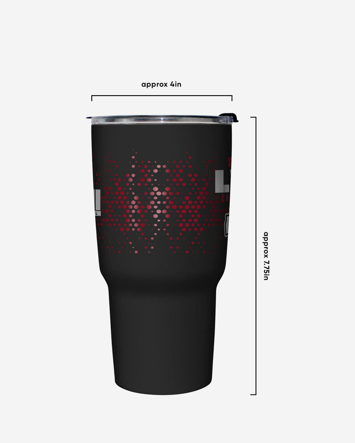 Kansas City Chiefs Super Bowl LVII Champions Black Digital 27 oz Stainless Steel Tumbler FOCO - FOCO.com