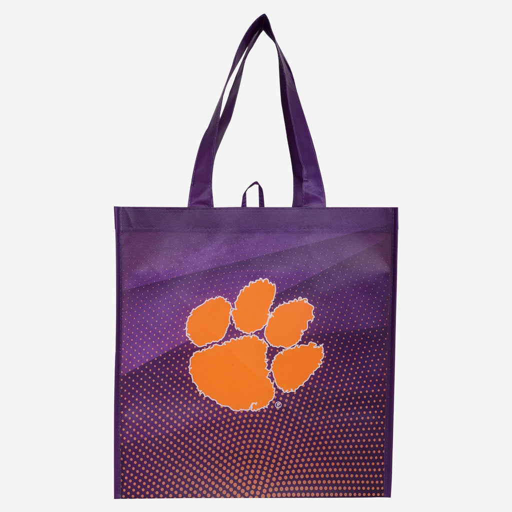 Clemson Tigers 4 Pack Reusable Shopping Bag FOCO - FOCO.com