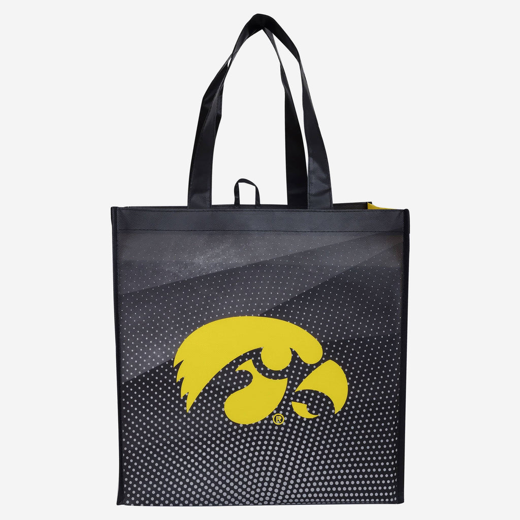 Iowa Hawkeyes 4 Pack Reusable Shopping Bag FOCO - FOCO.com