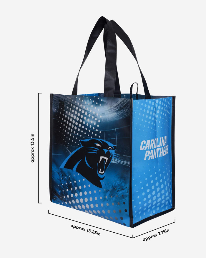 Carolina Panthers 4 Pack Reusable Shopping Bag FOCO - FOCO.com