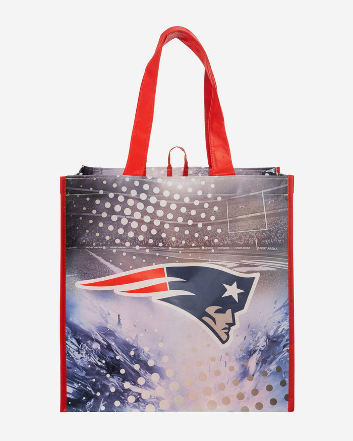 New England Patriots 4 Pack Reusable Shopping Bags FOCO - FOCO.com