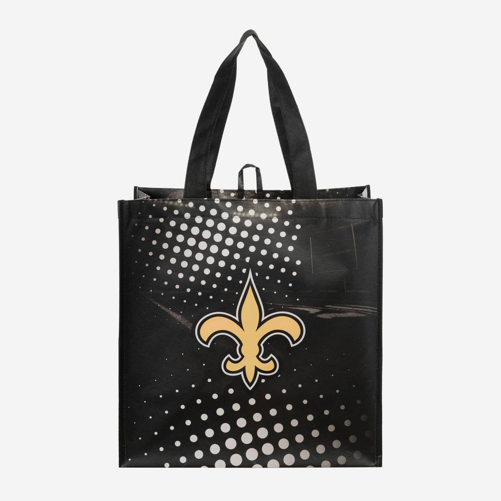 New Orleans Saints 4 Pack Reusable Shopping Bags FOCO - FOCO.com