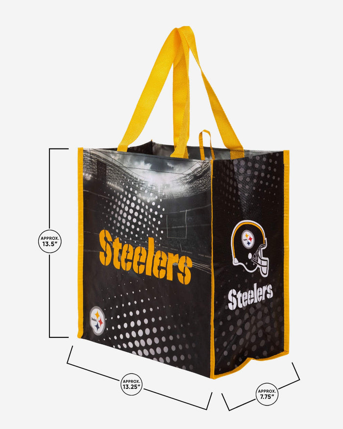 Pittsburgh Steelers 4 Pack Reusable Shopping Bags FOCO - FOCO.com