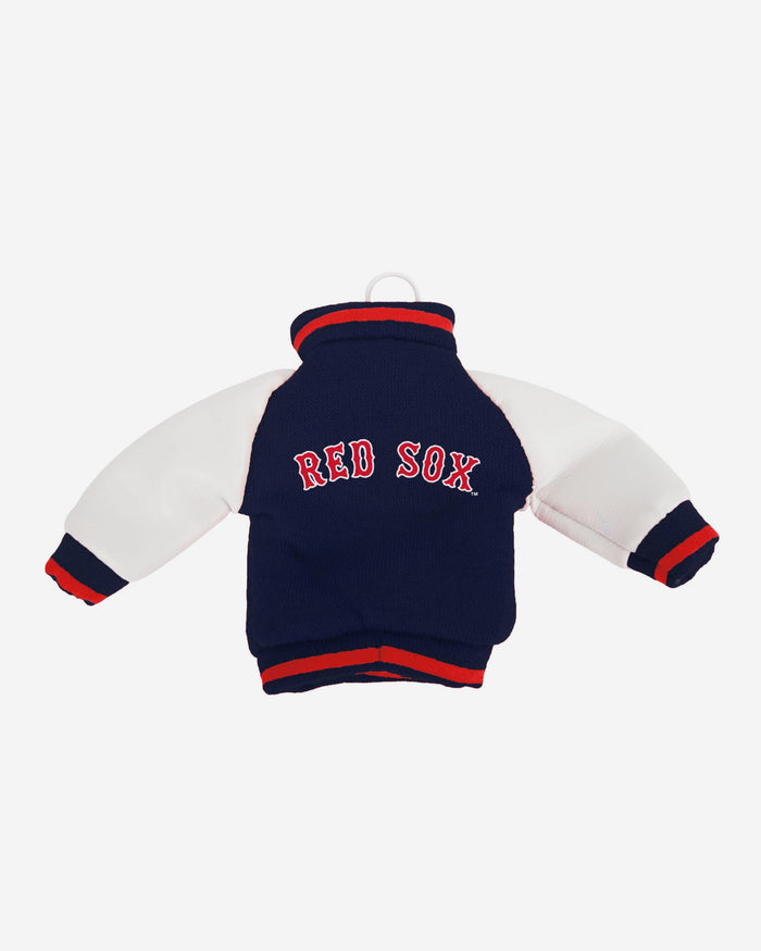 Boston Red Sox Fabric Varsity Jacket Ornament FOCO - FOCO.com