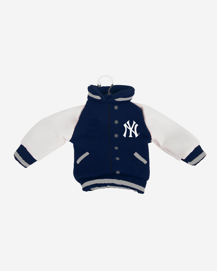 New York Yankees Fabric Varsity Jacket Ornament FOCO - FOCO.com