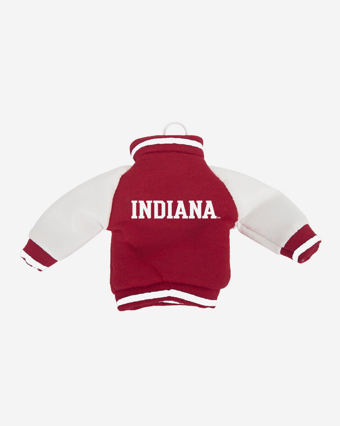 Indiana Hoosiers Fabric Varsity Jacket Ornament FOCO - FOCO.com