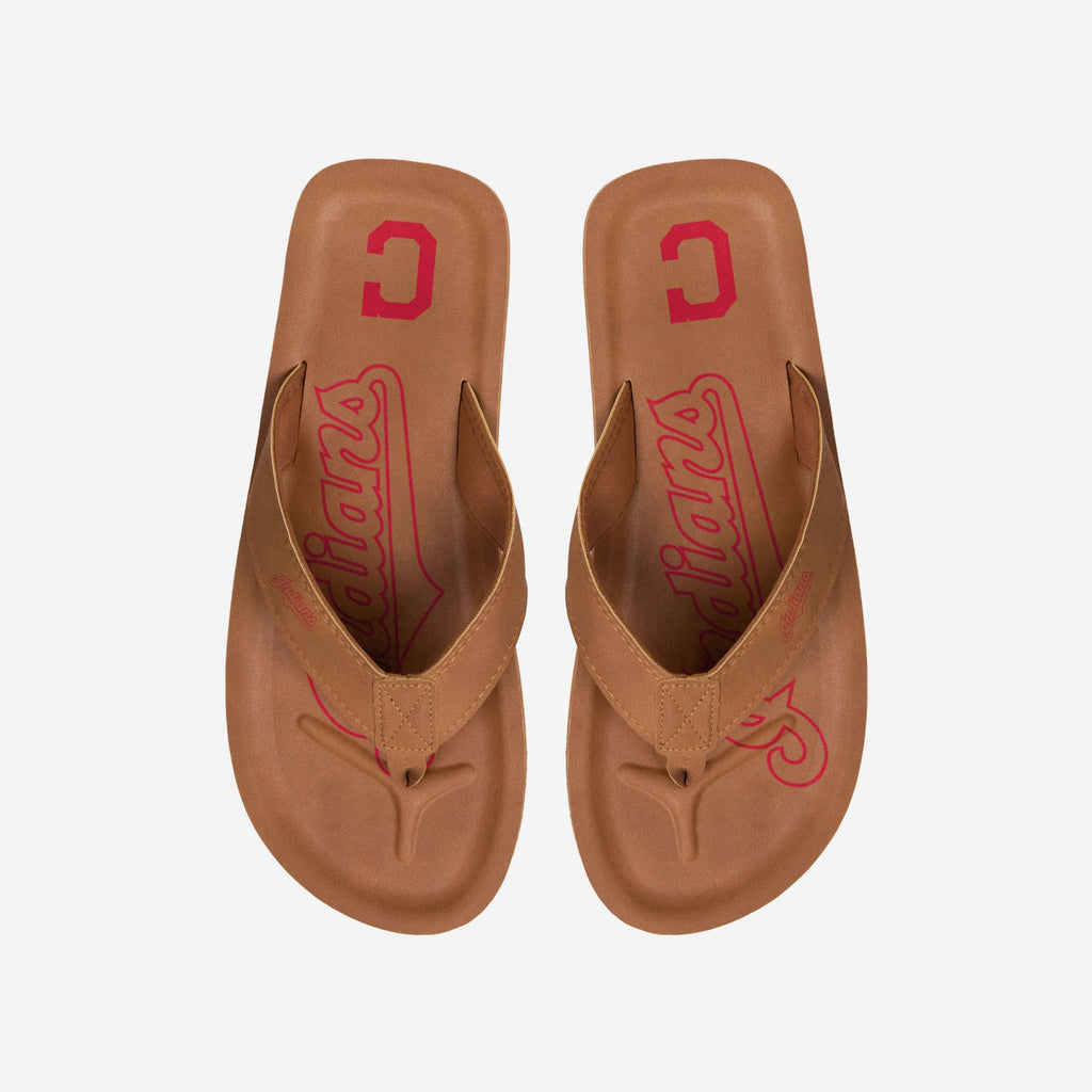 Cleveland Guardians Color Pop Contour Flip Flop FOCO S - FOCO.com