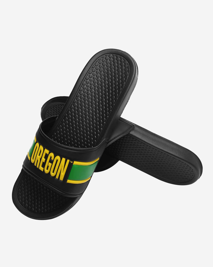 Oregon Ducks Raised Wordmark Slide FOCO - FOCO.com