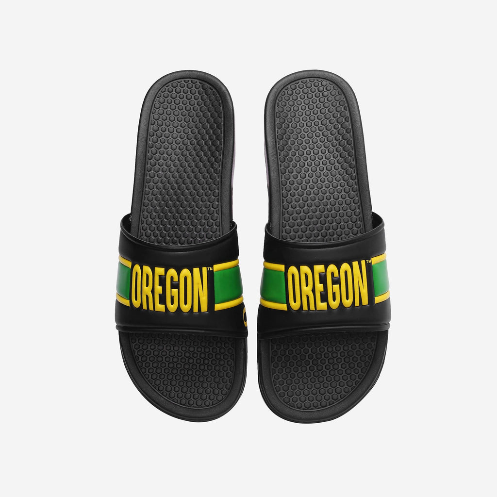 Oregon Ducks Raised Wordmark Slide FOCO S - FOCO.com