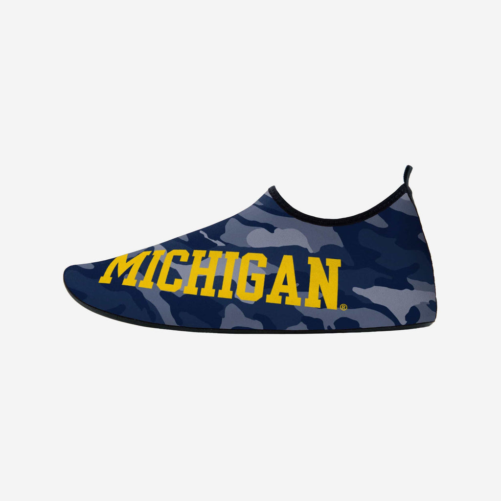 Michigan Wolverines Mens Camo Water Shoe FOCO S - FOCO.com