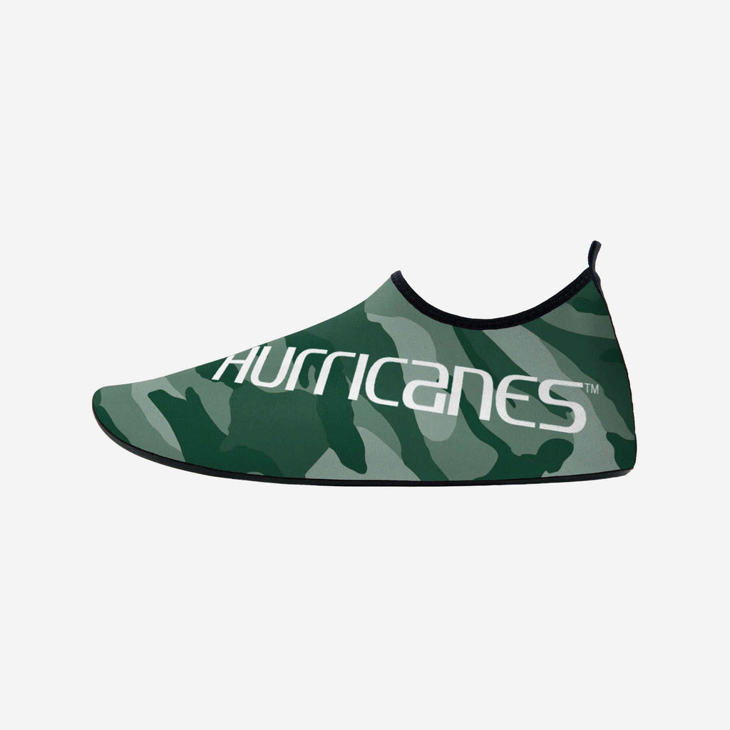 Miami Hurricanes Camo Water Shoe FOCO S - FOCO.com