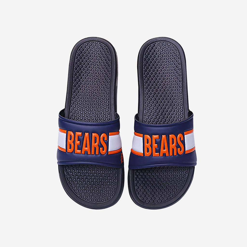 Chicago Bears Raised Wordmark Slide FOCO S - FOCO.com