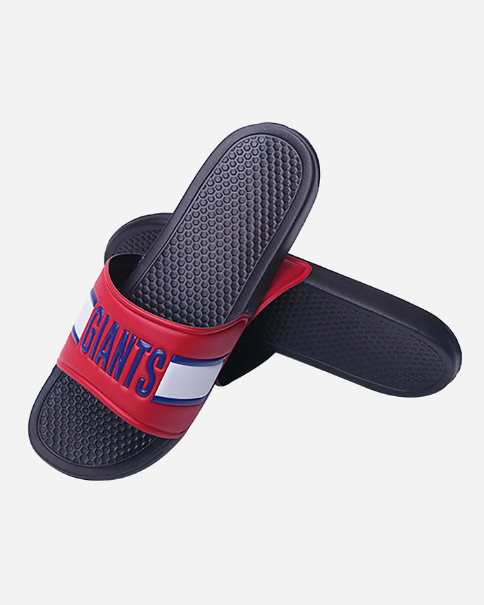 New York Giants Raised Wordmark Slide FOCO - FOCO.com