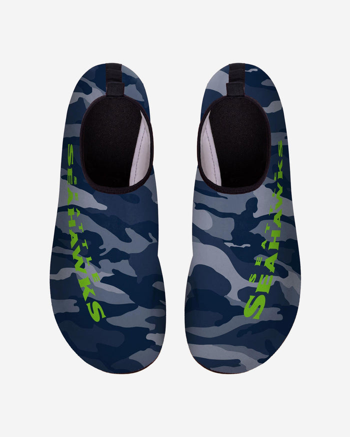 Seattle Seahawks Mens Camo Water Shoe FOCO - FOCO.com