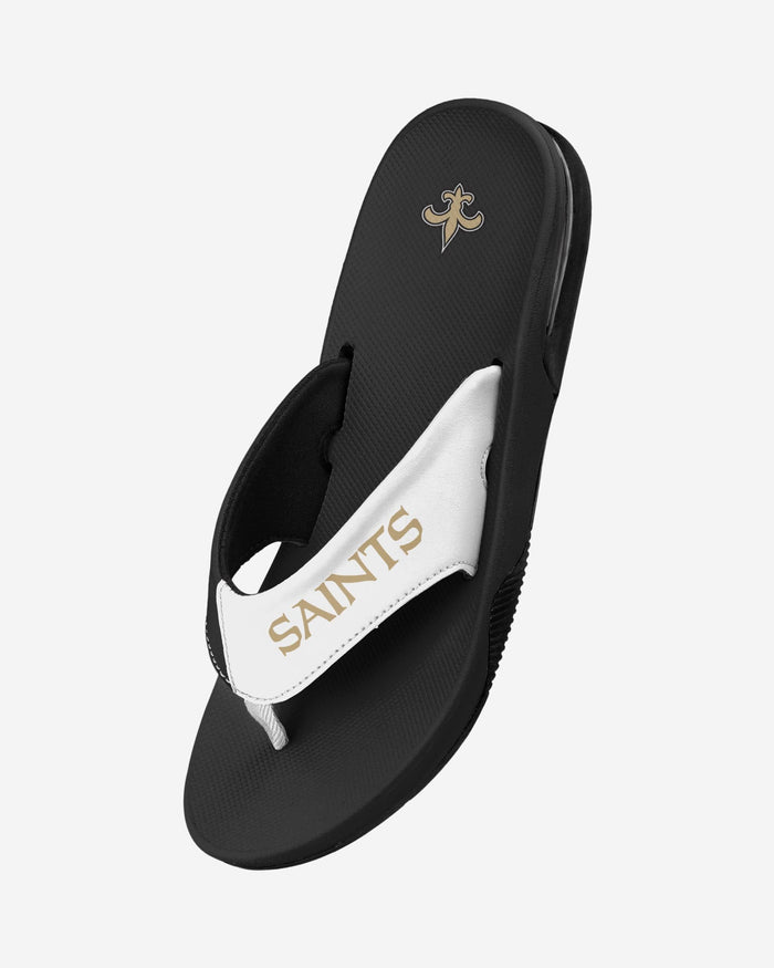 New Orleans Saints Team Color Contour Flip Flop FOCO - FOCO.com