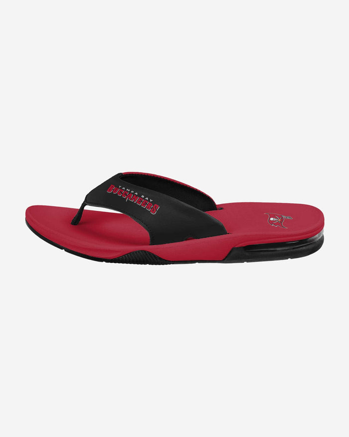 Tampa Bay Buccaneers Team Color Contour Flip Flop FOCO - FOCO.com