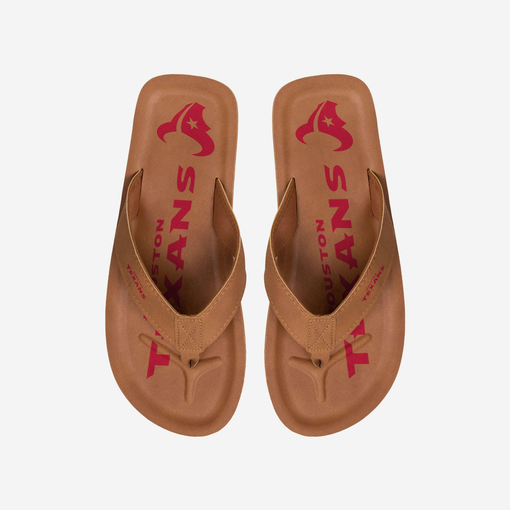 Houston Texans Color Pop Contour Flip Flop FOCO S - FOCO.com