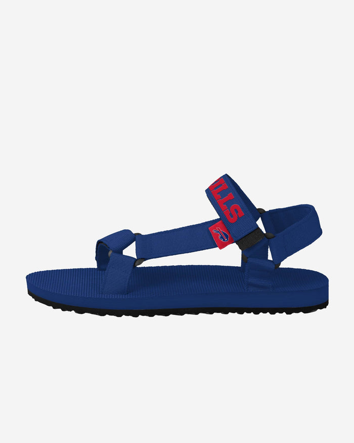 Buffalo Bills Mens Solid Strap Sandal FOCO - FOCO.com