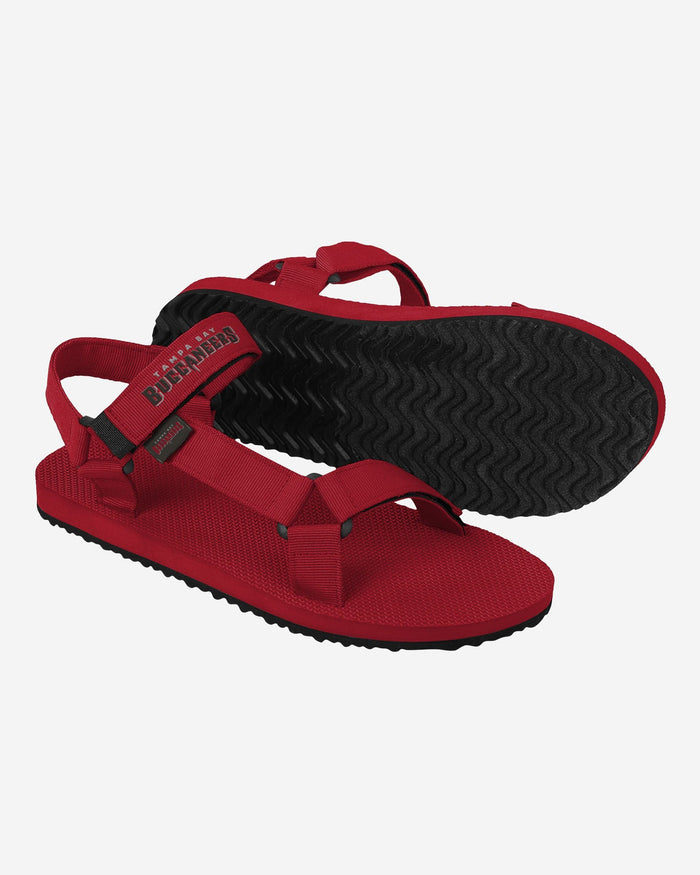 Tampa Bay Buccaneers Mens Solid Strap Sandal FOCO - FOCO.com