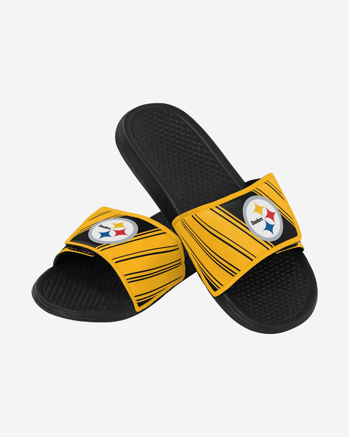 Pittsburgh Steelers Youth Legacy Slide FOCO - FOCO.com