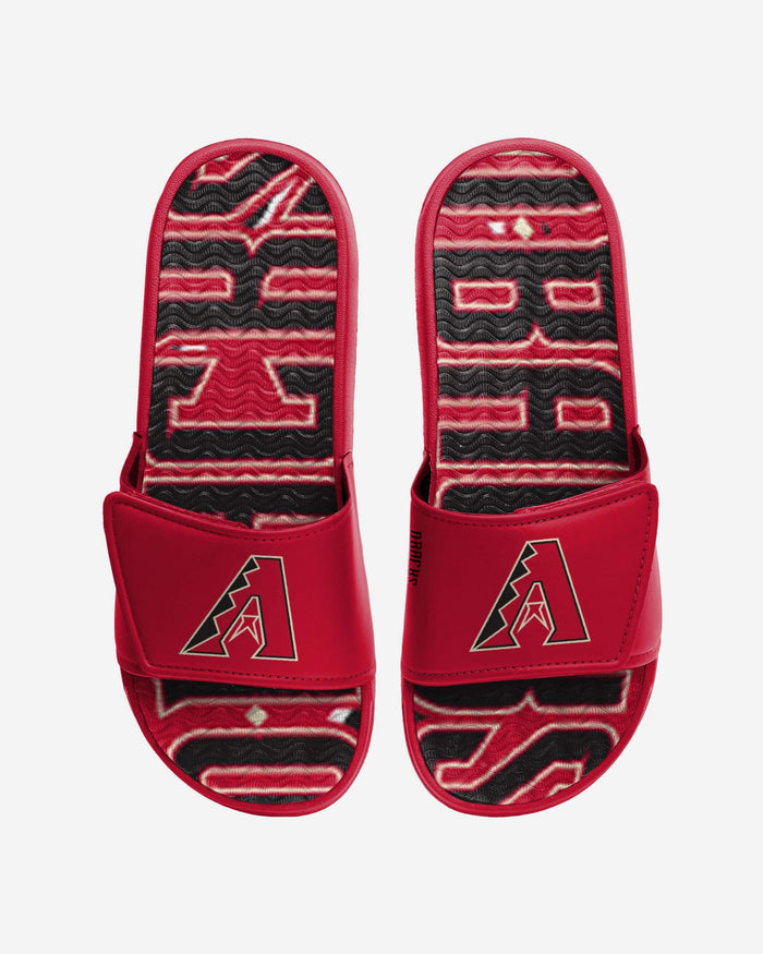 Arizona Diamondbacks Bold Wordmark Gel Slide FOCO S - FOCO.com