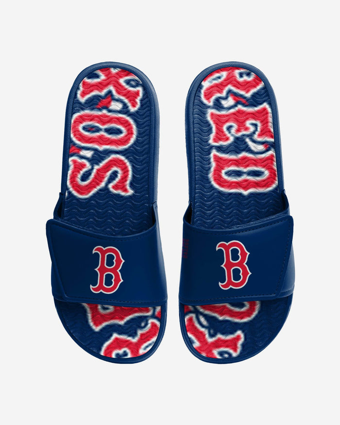 Boston Red Sox Bold Wordmark Gel Slide FOCO S - FOCO.com