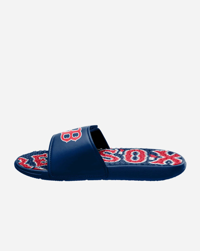 Boston Red Sox Bold Wordmark Gel Slide FOCO - FOCO.com