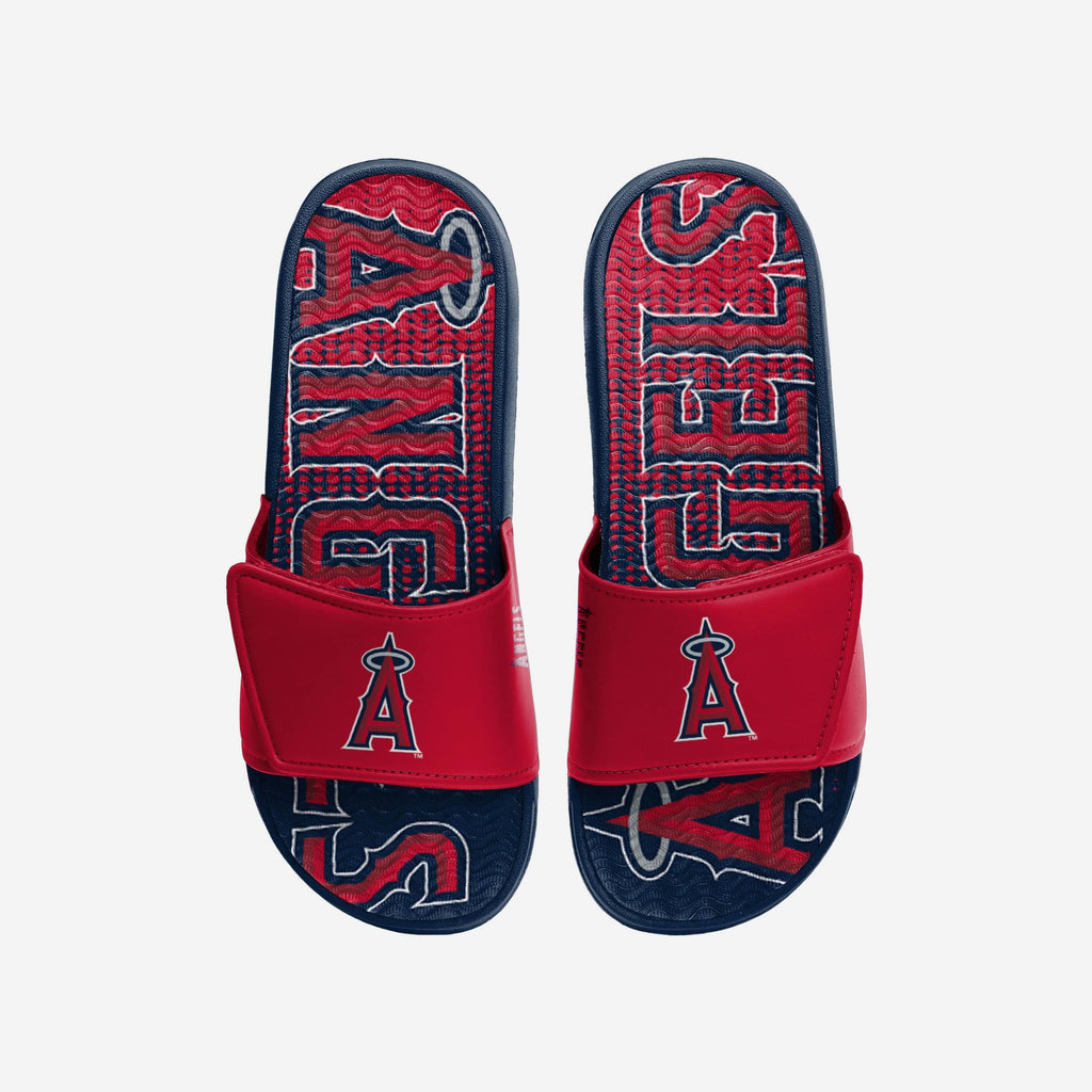 Los Angeles Angels Gradient Wordmark Gel Slide FOCO S - FOCO.com