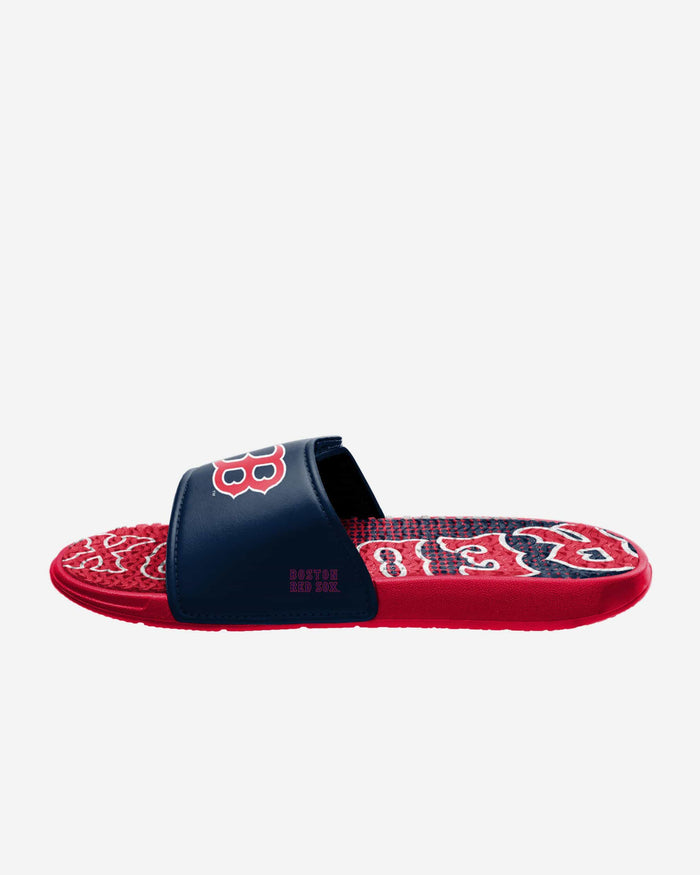 Boston Red Sox Gradient Wordmark Gel Slide FOCO - FOCO.com