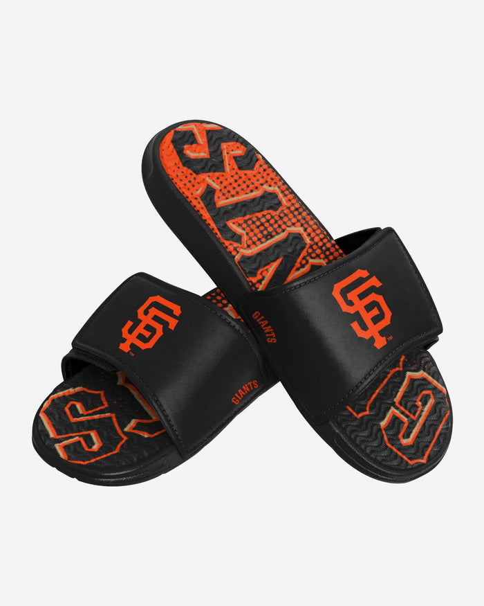 San Francisco Giants Gradient Wordmark Gel Slide FOCO - FOCO.com