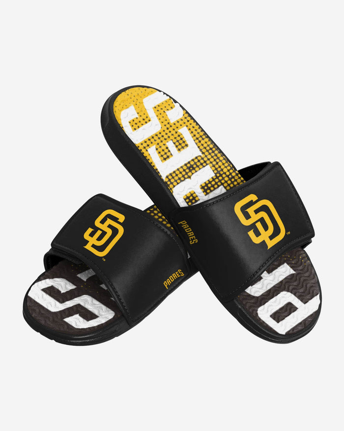 San Diego Padres Gradient Wordmark Gel Slide FOCO - FOCO.com