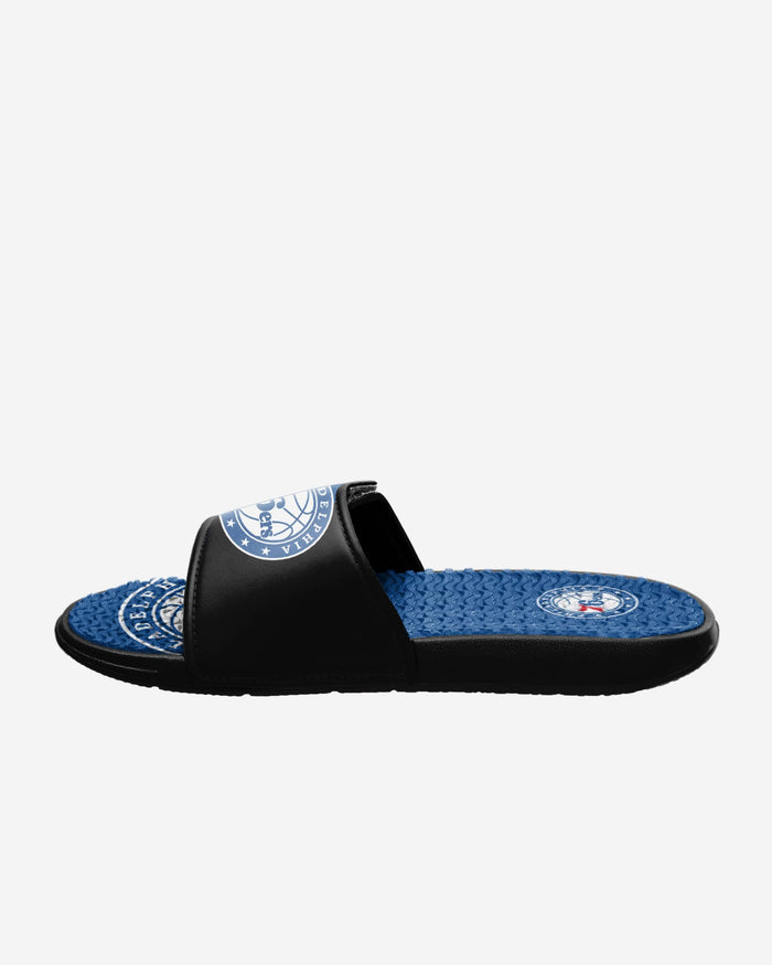 Philadelphia 76ers Colorblock Big Logo Gel Slide FOCO - FOCO.com