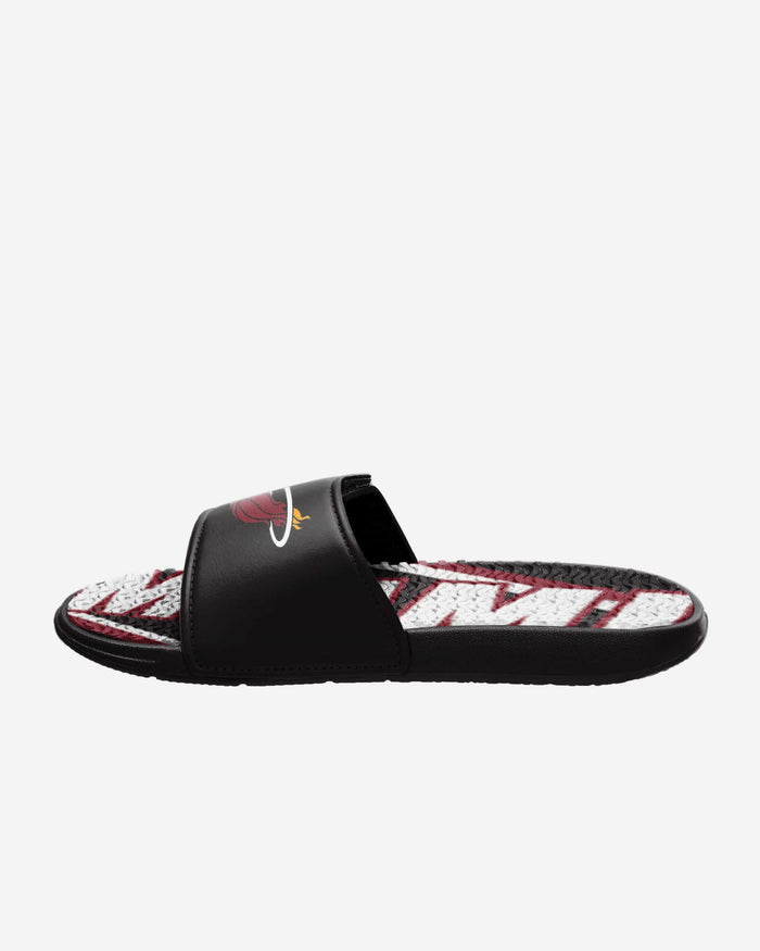 Miami Heat Bold Wordmark Gel Slide FOCO - FOCO.com