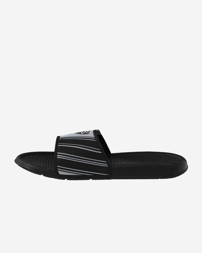 Brooklyn Nets Legacy Velcro Sport Slide FOCO - FOCO.com