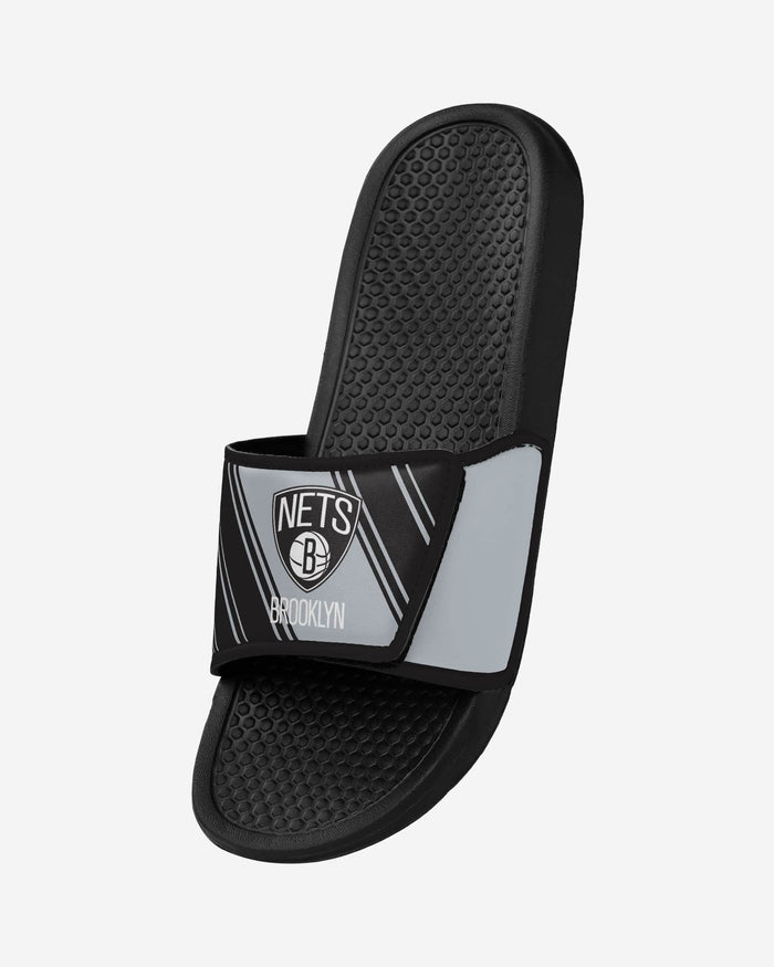 Brooklyn Nets Legacy Velcro Sport Slide FOCO - FOCO.com