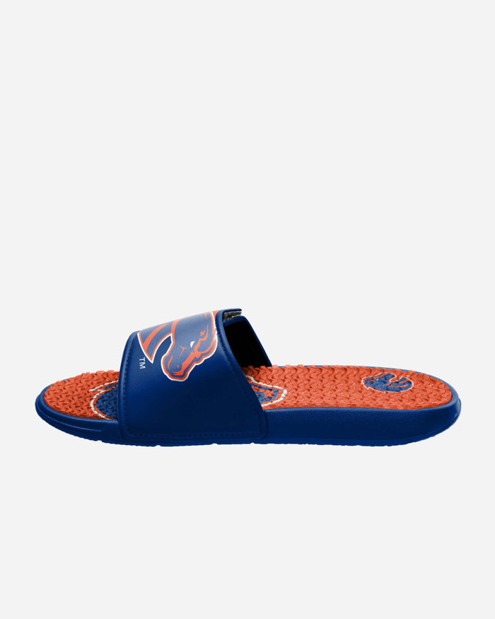 Boise State Broncos Colorblock Big Logo Gel Slide FOCO - FOCO.com