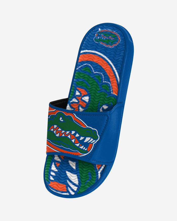 Florida Gators Colorblock Big Logo Gel Slide FOCO - FOCO.com