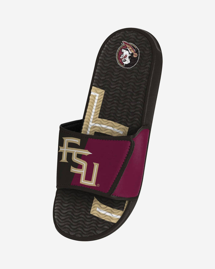 Florida State Seminoles Colorblock Big Logo Gel Slide FOCO - FOCO.com