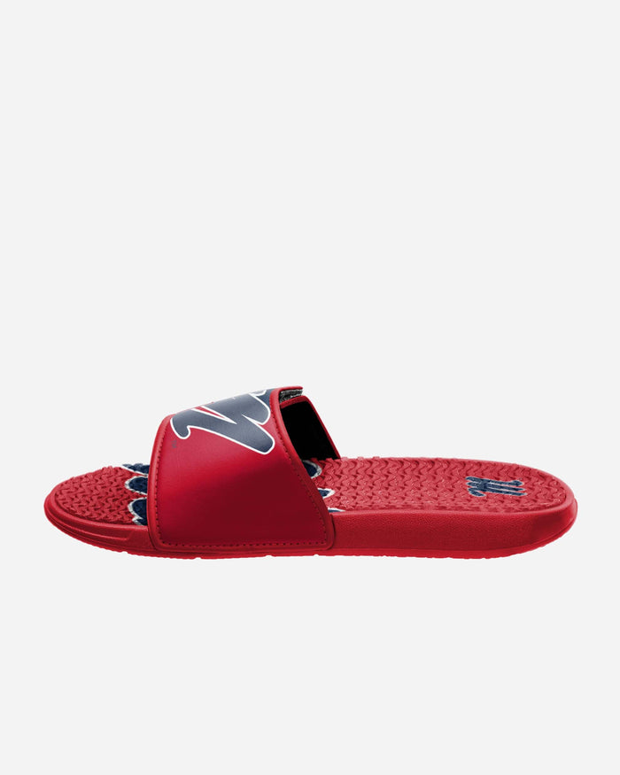 Ole Miss Rebels Colorblock Big Logo Gel Slide FOCO - FOCO.com