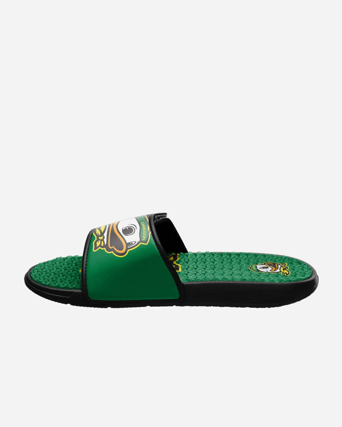 Oregon Ducks Colorblock Big Logo Gel Slide FOCO - FOCO.com