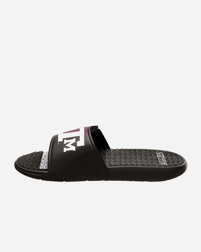 Texas A&M Aggies Colorblock Big Logo Gel Slide FOCO - FOCO.com